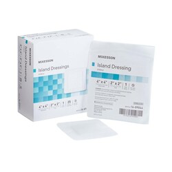 Med Vet International McKesson Adhesive Dressing 4 x 4 Inch 16-89044 Each,