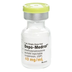 Med Vet International&nbsp;Methylprednisolone Inj 40mg/ml 1mlGeneric  Depo-Medrol