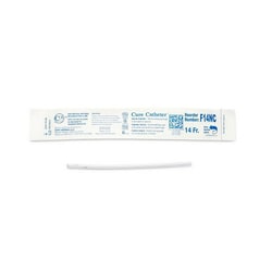 Med Vet International&nbsp;Urethral Catheter Cure Catheter Straight Tip Uncoated PVC 14 Fr  6 Inch 510864 Each