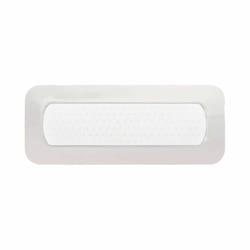 Med Vet International&nbsp;Foam Dressing Mepilex Border Post-Op 4 X 12 Inch With Border Film Backing Silicone Adhesive Rectangle Sterile 496605 25/Case