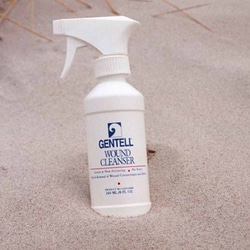 Med Vet International&nbsp;Wound Cleanser Gentell 8oz Spray Bottle NonSterile GEN-10080C Each
