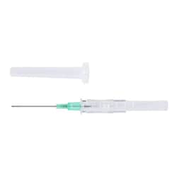 Med Vet International&nbsp;Jelco Protectiv Plus IV Catheter Safety 18 Gauge 1-1/4 Green Straight 50/Box