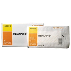 Med Vet International Adhesive Dressing Primapore 3-1/8 X 6 Inch Rectangle