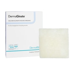 Med Vet International&nbsp;DermaGinate Alginate Dressing 2 x 2 inch Sterile 00260E Each