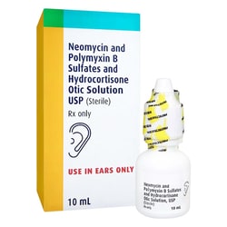 Med Vet International&nbsp;Neomycin/Polymixin B/Hydrocortisone Otic Solution 10ml