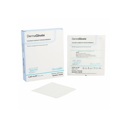 Med Vet International&nbsp;Alginate Dressing DermaGinate 4-1/4 X 4-1/4 Inch Square 00270E 10/Box