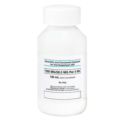 Med Vet International Amoxicillin/Clavulanic Acid Suspension 200/28mg 100mL,