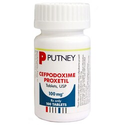 Med Vet International Cefpodoximine Film Coated Tablets 100mg 100ct Generic