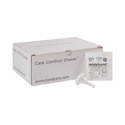 Med Vet International&nbsp;Male External Catheter Wide Band Self-Adhesive Band Silicone Medium 36302 Each