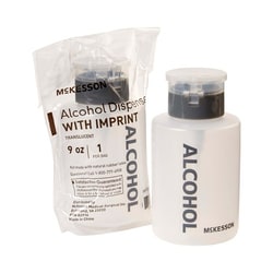 Med Vet International&nbsp;McKesson Alcohol Dispenser with Imprint 9 oz  63-4024 Each