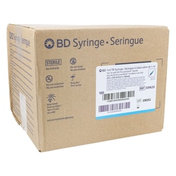 Med Vet International&nbsp;BD Tuberculin Syringe   Needle 1mL Luer Slip 25G X 5/8 100/BX 309626
