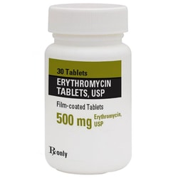 Med Vet International&nbsp;Erythromycin Tablets (ery-tab) 500mg 30ct
