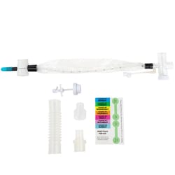 Med Vet International&nbsp;Dynarex Closed Suction Tracheal Catheter w/Double Swivel Elbow 16 Fr 20/Case