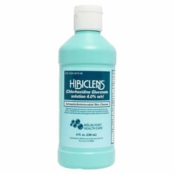 Med Vet International&nbsp;Antiseptic / Antimicrobial Skin Cleanser Hibiclens 8 oz  Bottle 4% Strength CHG (Chlorhexidine Gluconate) NonSterile 57508 24/Case