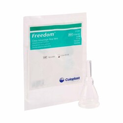 Med Vet International&nbsp;Male External Catheter Clear Advantage Self-Adhesive Strip Silicone Intermediate 6300 Each