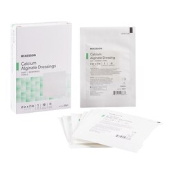 Med Vet International McKesson Alginate Dressing 2 x 2 Inch Sterile 3561