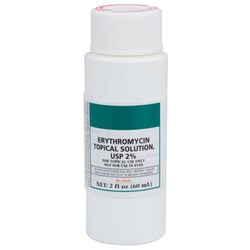 Med Vet International Erythromycin Topical Solution 2% 60mL, Quantity: