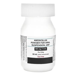 Med Vet International&nbsp;Amoxicillin Powder 400mg/5mL 50mL