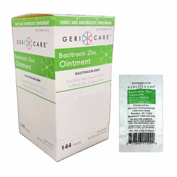 Med Vet International&nbsp;First Aid Antibiotic Ointment 0 9 Gram Individual Packet S145-14-GCP 144/Box