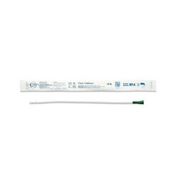 Med Vet International Urethral Catheter Cure Catheter Straight Tip Uncoated PVC 14 Fr  16 Inch 510852 30/Box