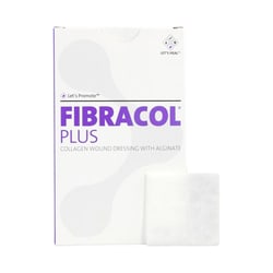 Med Vet International&nbsp;Collagen Dressing Fibracol Plus 4 X 4 Inch Square Sterile 2982 12/Box