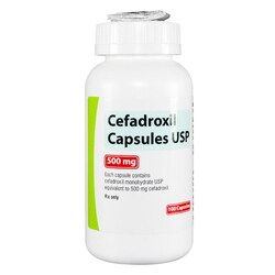 Med Vet International&nbsp;Cefadroxil Capsules 500mg 100ct  Generic Duricef