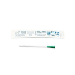 Med Vet International&nbsp;Urethral Catheter Cure Catheter Straight Tip Uncoated PVC 14 Fr  6 Inch 510863 30/Box