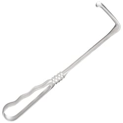 Med Vet International&nbsp;Miltex Richardson Retractor 9 5in Blade 1 5inx1 75in Loop Handle German 11-248