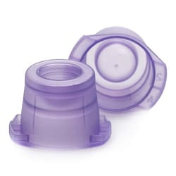 Med Vet International&nbsp;McKesson Lavender Tube Closure 12 mm 13 mm and 16 mm 177-118115L 1000/Bag