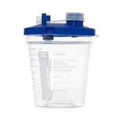 Med Vet International&nbsp;McKesson Suction Canister Disposable 800 mL 16-43208-05 8/Box