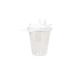 Med Vet International&nbsp;Dynarex Disposable Suction Canister w/Float Valve Shutoff 800cc Canister 24/Case
