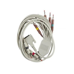 Med Vet International&nbsp;Patient Cable CP 150 10-Lead AHA Banana For Electrocardiograph Machine 719653 Each