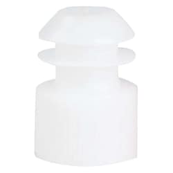 Med Vet International&nbsp;McKesson White Tube Closure for use with 16 mm Blood Drawing Tubes Glass Test Tubes Plastic Culture Tubes 177-116152W 1000/Bag