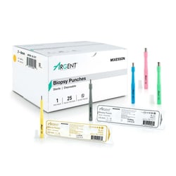 Med Vet International&nbsp;McKesson Argent Disposable Biopsy Punches 2 0 - 6 0 mm 16-1317 100/Case