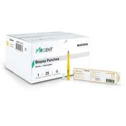 Med Vet International&nbsp;McKesson Argent Biopsy Punch Dermal 3 5 mm 16-1312 25/Box