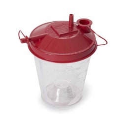 Med Vet International&nbsp;Rigid Suction Canister Hi-Flow 800 mL Pour Lid 424410 10/Pack