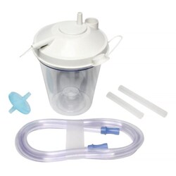 Med Vet International Suction Canister Kit 800mL Sealing Lid Non-Sterile RES026S-SS Each
