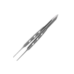 Med Vet International&nbsp;3 5-in Bishop-Harmon Ophthalmic Tissue Forceps 1x2 Teeth German-Made