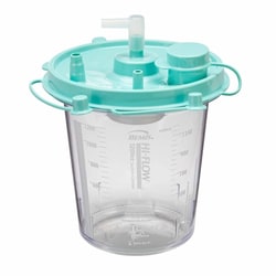 Med Vet International&nbsp;Rigid Suction Canister Hi-Flow 1200 mL Pour Lid 484410 Each