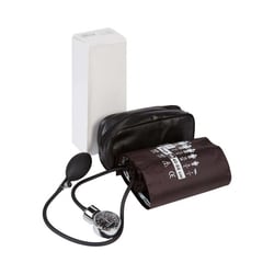 Med Vet International&nbsp;McKesson LUMEON Pocket Aneroid Sphygmomanometer Large Cuff Brown 01-700-13TBRGM 1/Box