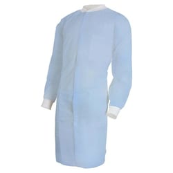 Med Vet International&nbsp;McKesson Lab Coat Small / Medium Blue 34141200 10/Bag
