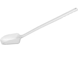 BURKLE INC&nbsp;Sampling scoop, long handle, 3.38 oz. (100 ml), PS, white