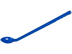 BURKLE INC&nbsp;Food spoons, long handle, 0.68 oz. (20ml), PS blue, sterile