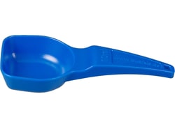 BURKLE INC&nbsp;Measuring spoons 0.34 oz. (10 ml), PS, blue, sterile
