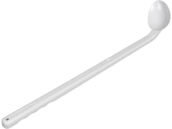 BURKLE INC&nbsp;Sampling spoon curved, l.h., 0.34 oz. (10 ml), PS, white
