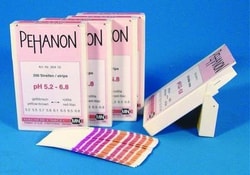 Electron Microscopy Sciences Pehanon pH Indicator Strips 6.0-8.1, 0.5 gradations,
