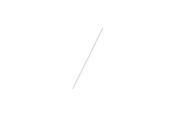 Waters Corp Tubing, ETFE, 1/16 in OD x 0.010 in ID, 204 mm long, Quantity: