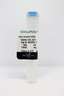 Bio X Cell InVivoMab anti-mouse CD3ε, Clone: 145-2C11, Size: 5 MG, Quantity: