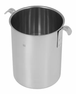 Amsta Rostfritt Stainless Steel Double Boiler Bottle - Acid Proof With Hooks, Without Skirtband, With Lid
