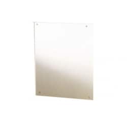 Amsta Rostfritt Stainless Steel Mirror Stainless Steel With Holes for Screws